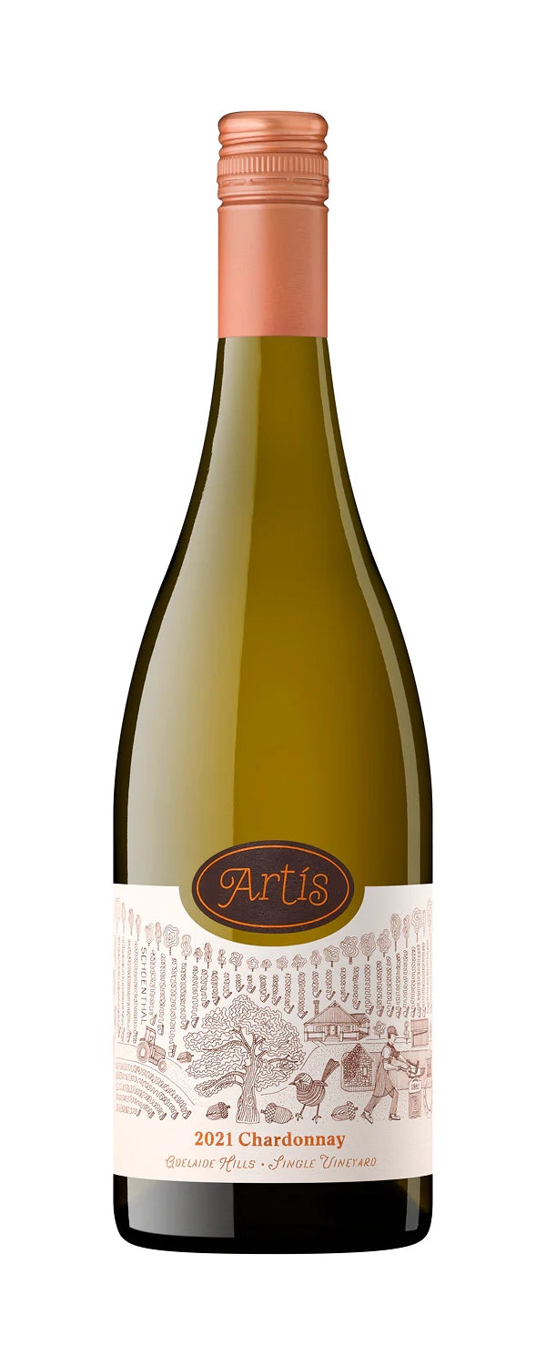 Artis Single Vineyard Chardonnay Adelaide Hills 6 x 750ml (6 Pack)