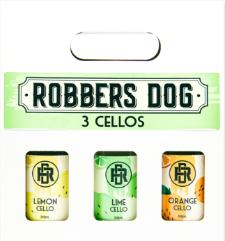Robbers Dog Three Cellos Gift Pack 3 x 200ml