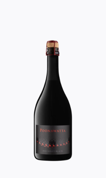 Poonawatta NV Red Belly Black Sparkling Shiraz Eden Valley 6 x 750ml (6 Pack)