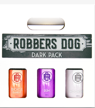 Robbers Dog Dark Spirit Gift Pack 3 x 200ml